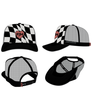 Trip Hat - Black/White