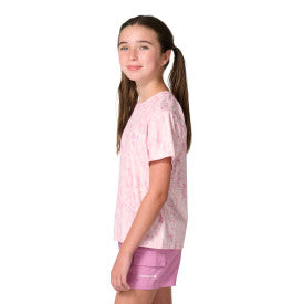 Youth Girls Force Sun Sun Defender Short-Sleeve T-Shirt - Lilac Snow