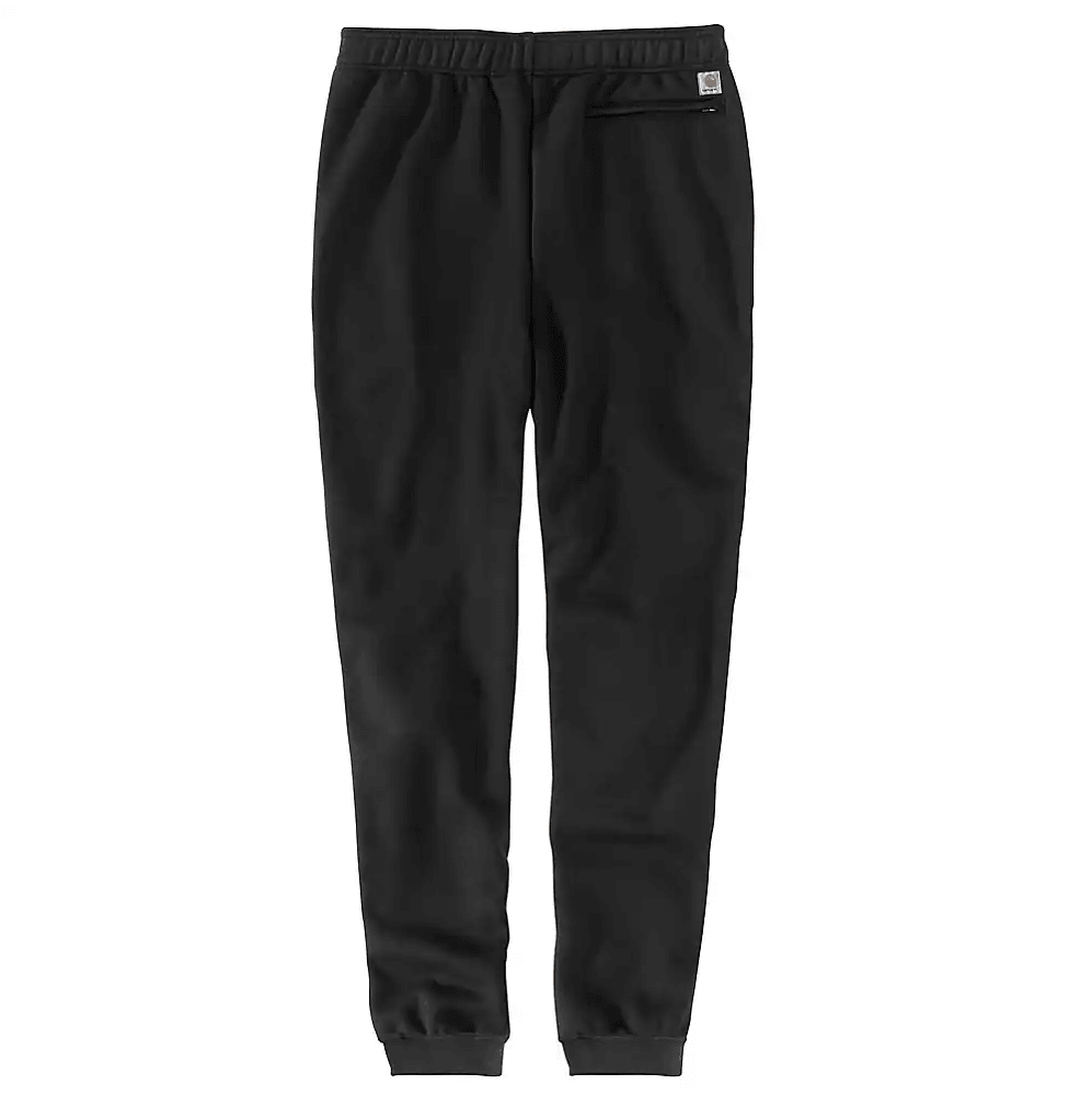 Loose Fit Midweight Tapered Sweatpants - Black