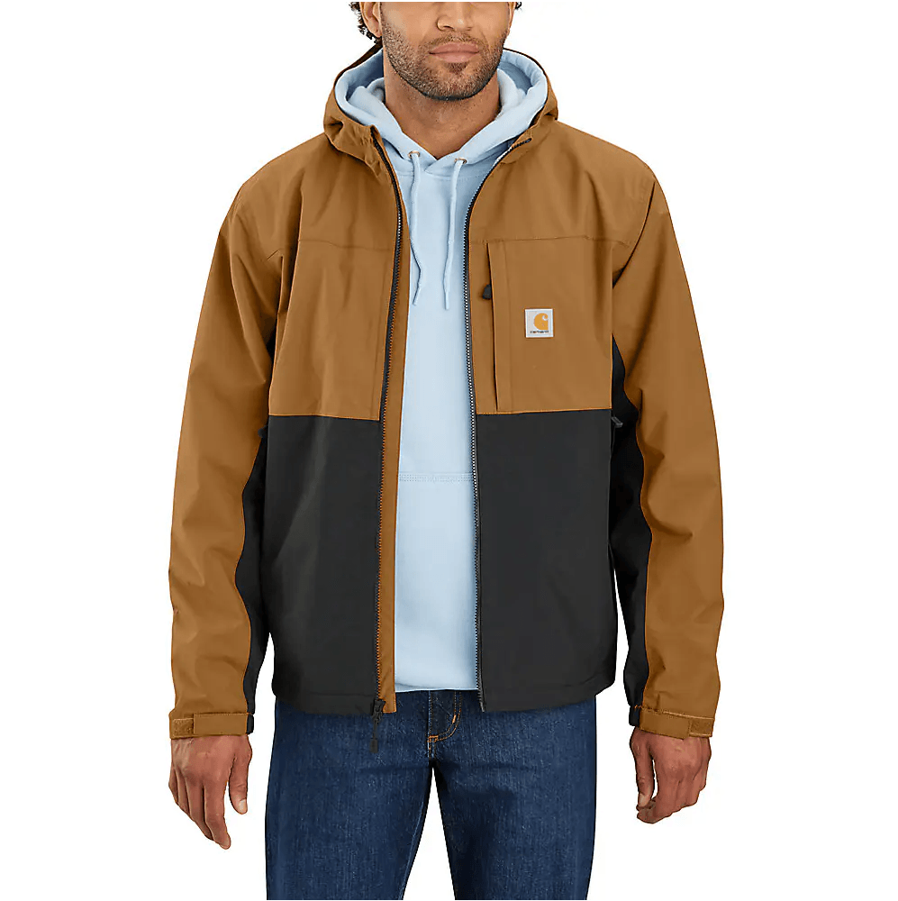 Monterey Rain Jacket - Carhartt Brown/Black