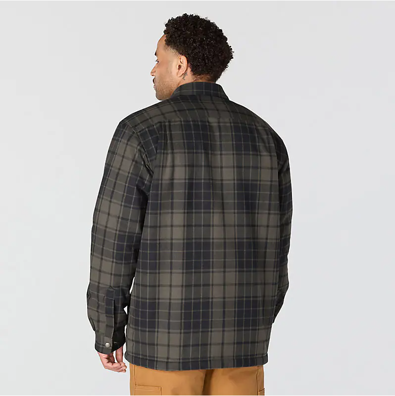 Hubbard Plaid Shirt Jac- Navy/Shadow