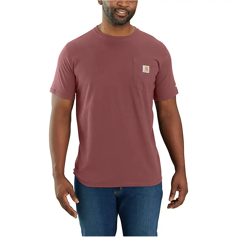 Force Relaxed Fit Midweight S/S Pocket T-Shirt - Apple Butter