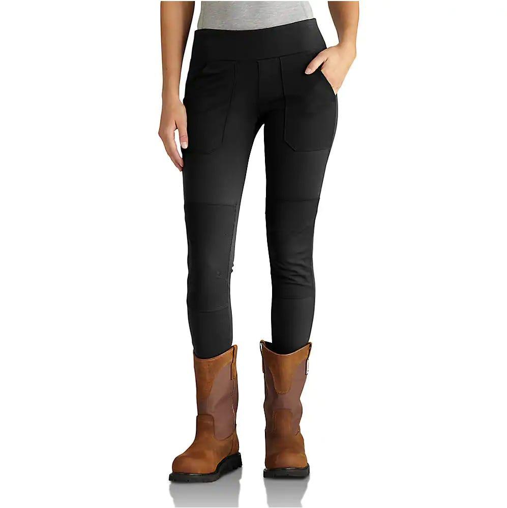 Women's Midweight Force Fitted Utility Leggings - Black - Purpose-Built / Home of the Trades