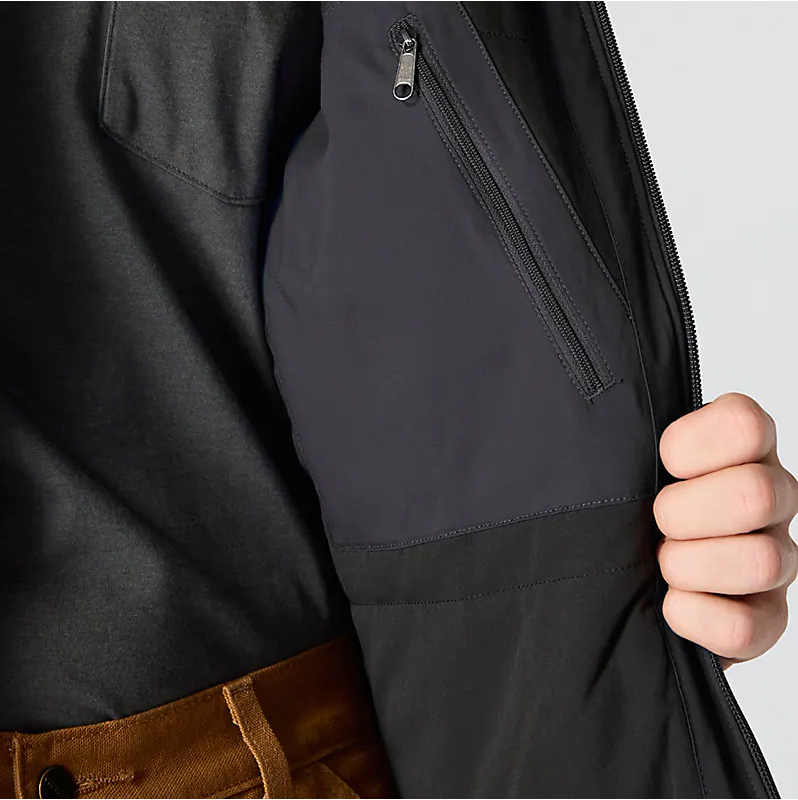 Rugged Flex® Relaxed Fit Lightweight Stretch Insulated Jacket - 3 Warmest Rating - Black