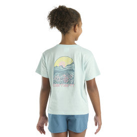 Youth Girls Short Sleeve Arch T-Shirt - Starlight Blue