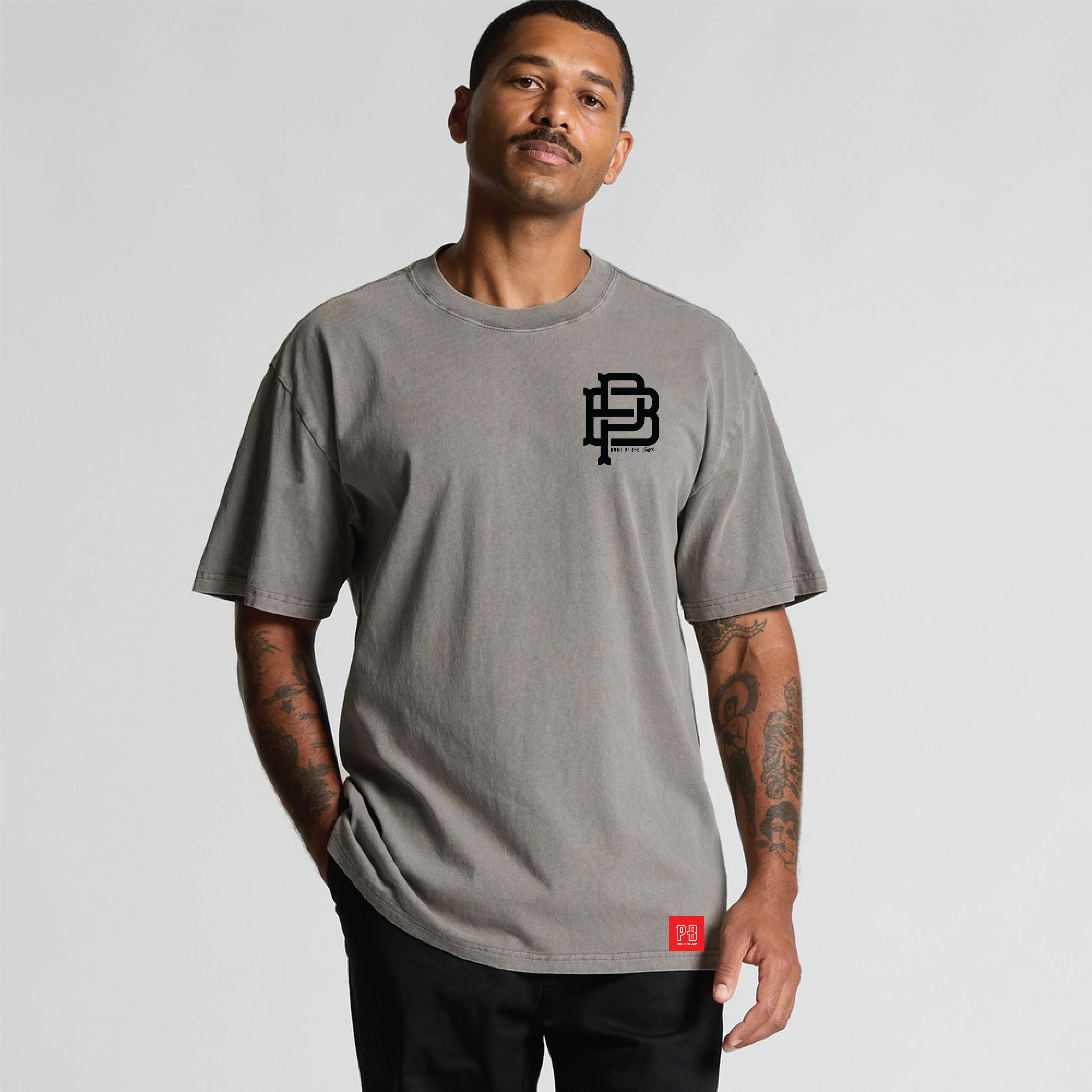 The Legend & the Legacy Tee, Faded Grey