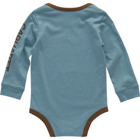 Infant Boys Long Sleeve Camping Bodysuit - Stillwater