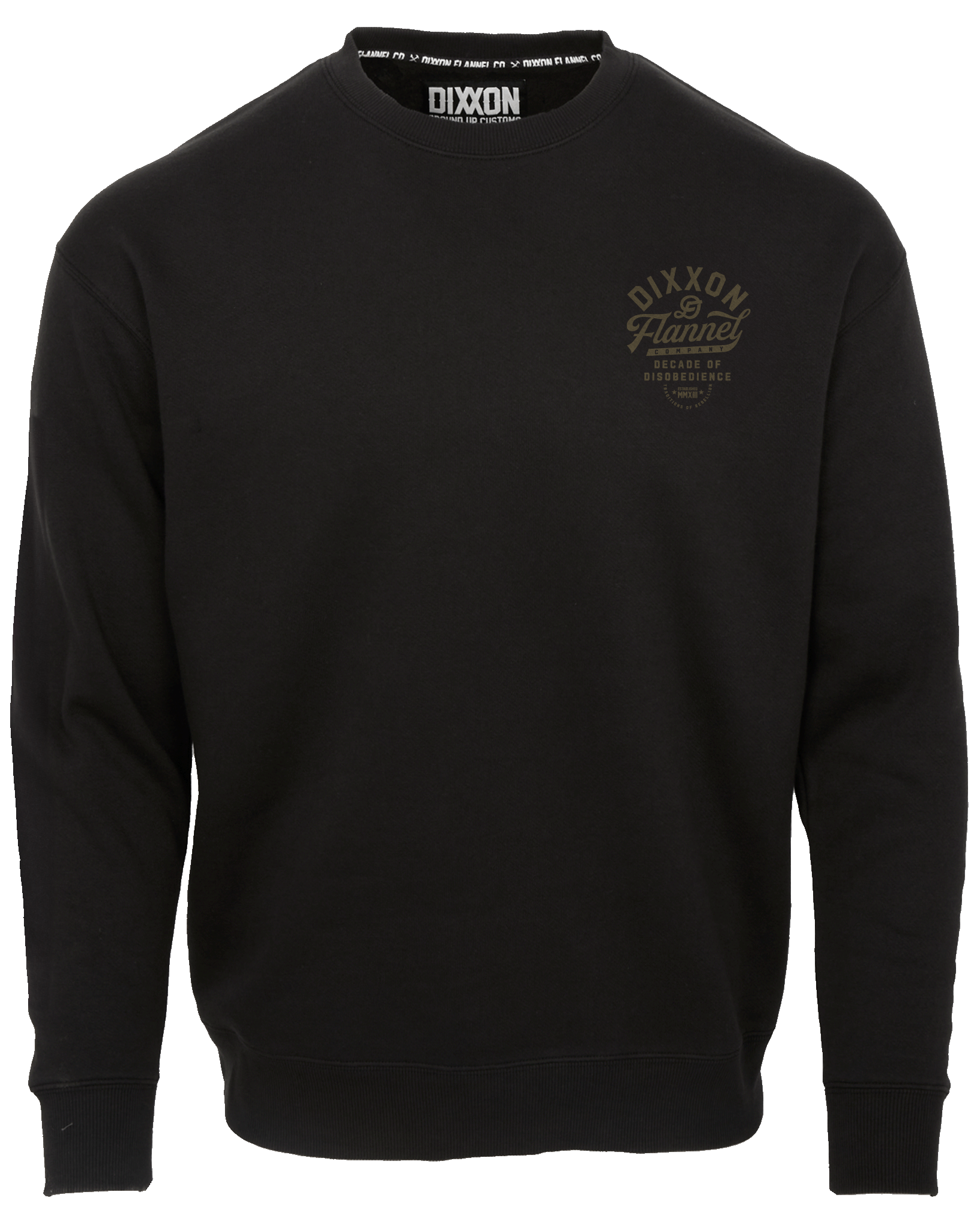 Gold Pastime Crewneck Sweatshirt - Black