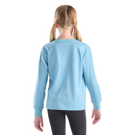 Youth Girls Long-Sleeve Campsite T-Shirt - Stillwater