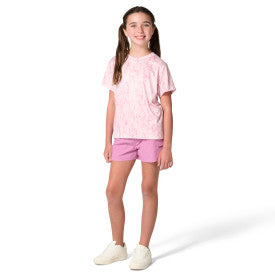 Youth Girls Force Sun Sun Defender Short-Sleeve T-Shirt - Lilac Snow