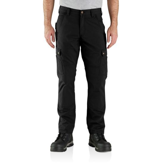 Rugged Flex® Relaxed Fit Ripstop Cargo Work Pant, Black - Purpose-Built / Home of the Trades