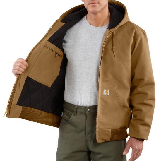 Duck Active Jacket - Quilted Flannel Lined - Carhartt Brown - Purpose-Built / Home of the Trades