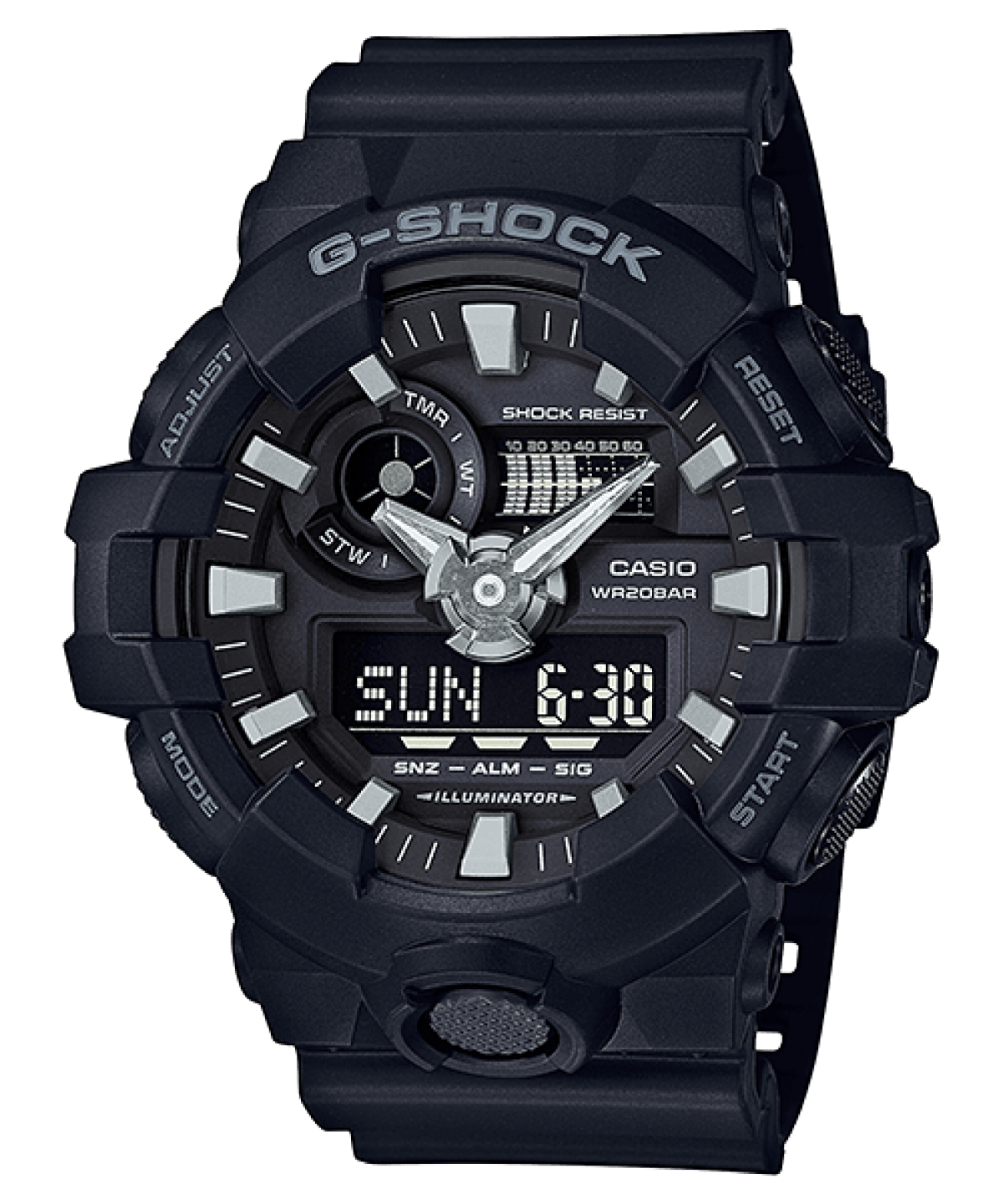 GA-700 Series Watch - Black - Purpose-Built / Home of the Trades