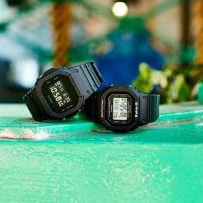 Digital 5600 Series DW5600BB-1 Watch - Black - Purpose-Built / Home of the Trades