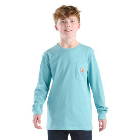 Youth Boys Long-Sleeve Truck Pocket T-Shirt - Stillwater
