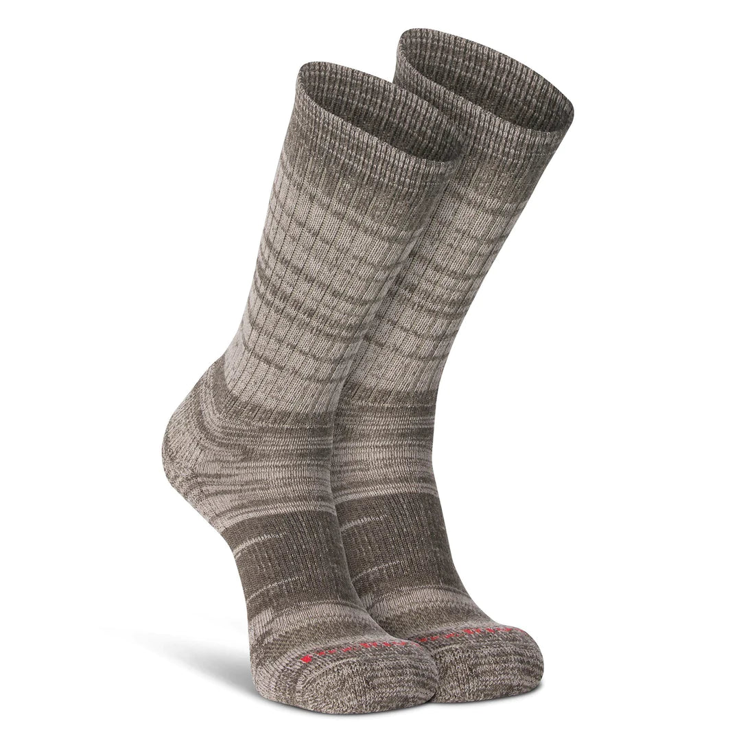 Jasper Lite Lightweight Crew Sock - Brown