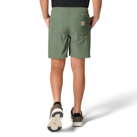 Youth Rugged Flex Heather Short -Laurel Wreath Heather