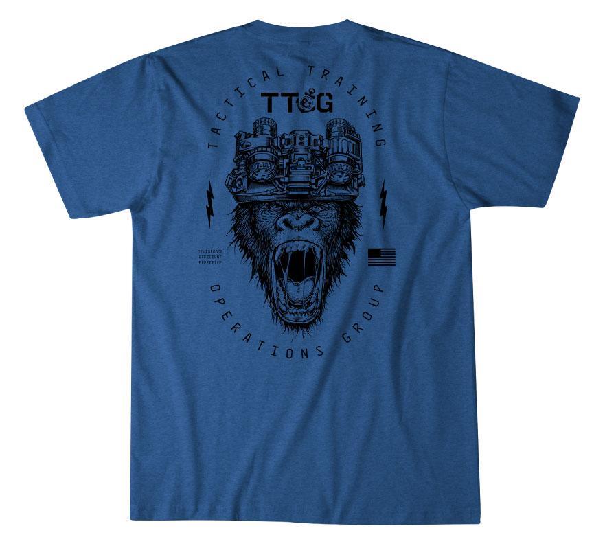 TTOP Scream T-shirt - Blue - Purpose-Built / Home of the Trades