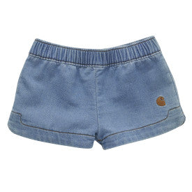 Infant/Toddler Stretch Denim Short - Light Wash