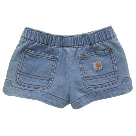Infant/Toddler Stretch Denim Short - Light Wash