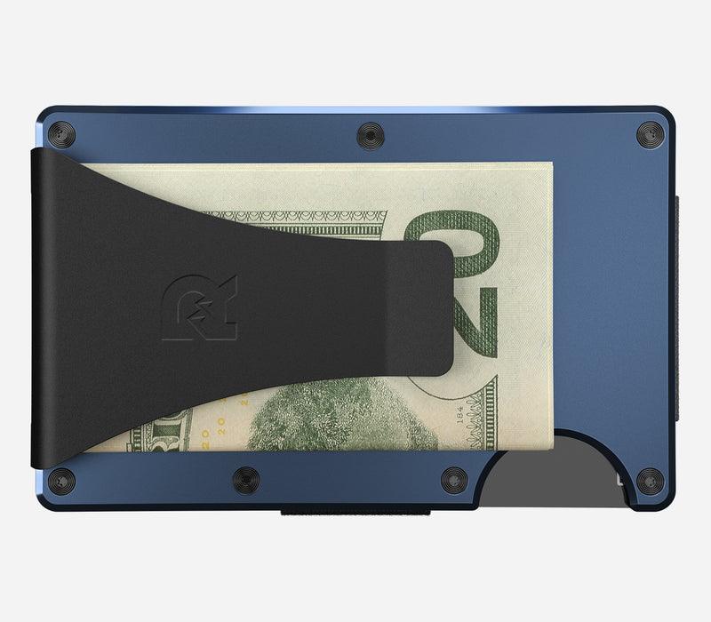 Aluminum | Apline Navy Minimalist Wallet - Money Clip - Purpose-Built / Home of the Trades