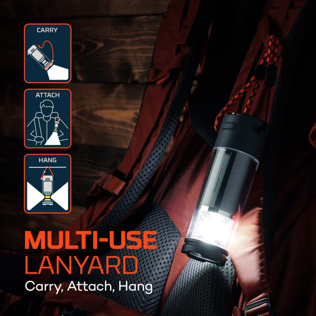 Tempest 500 Latern & Spot Light