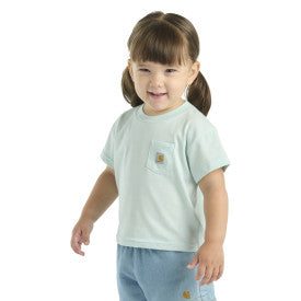 Youth Girls Short Sleeve Arch T-Shirt - Starlight Blue