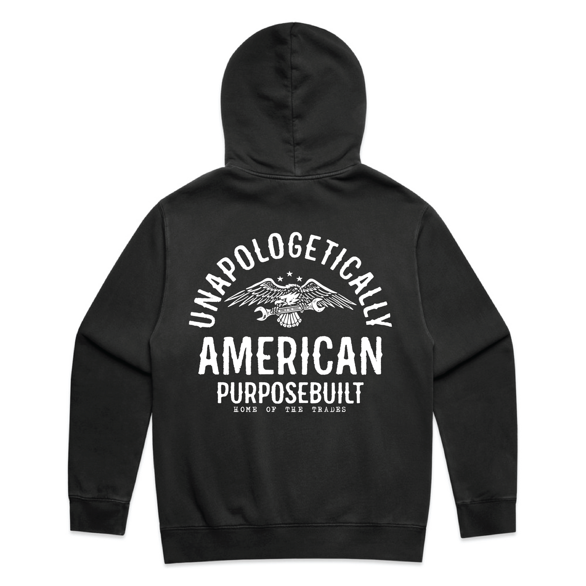Unapologetically America Hoodie, Black