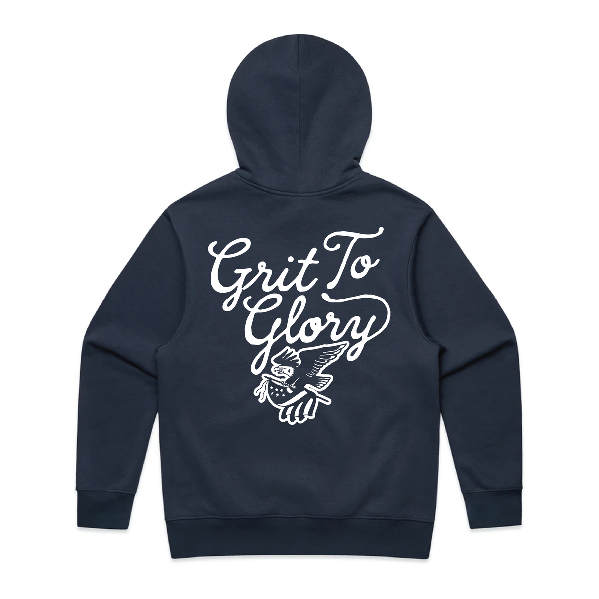 Grit to Glory Hoodie, Navy