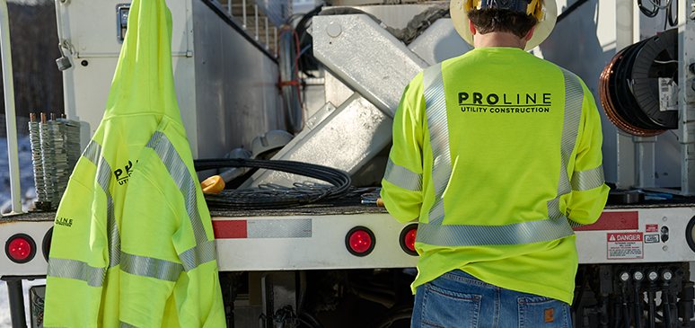 Hi-vis apparel, Proline Utility Construction crew