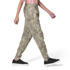 Youth Girls Fleece Logo Faded Camo Sweatpant - Faded Camo