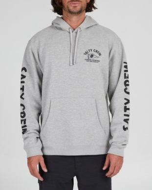 Fishing Charters Hoodie, Heather Grey