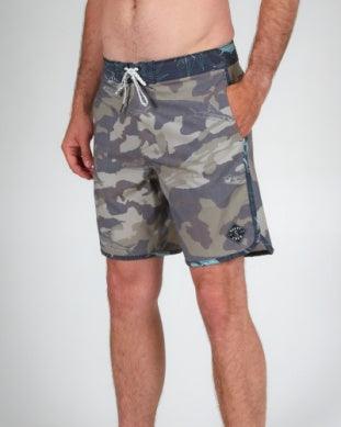 Cuddy Boardshort, Tan Black