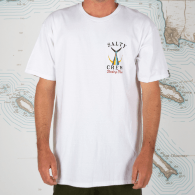 Tailed Classic S/S Tee, White