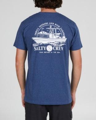 Panga Tee Classic Short Sleeve, Navy