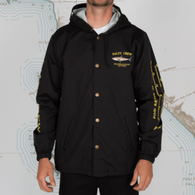 Bruce Snap Jacket, Black