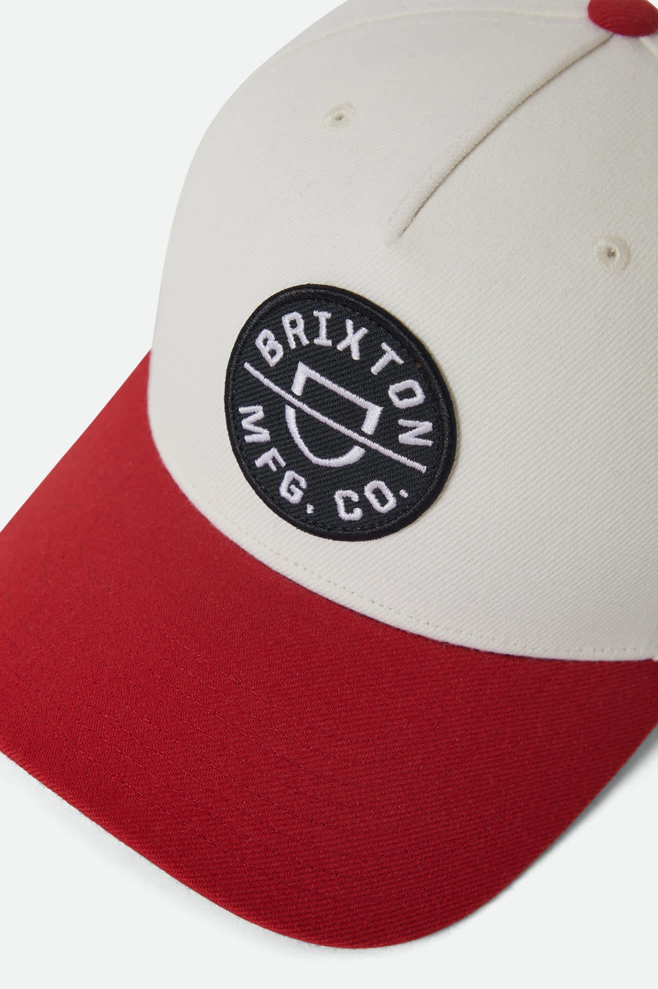 Crest Netplus Snapback- Off White/Adrenaline Rush