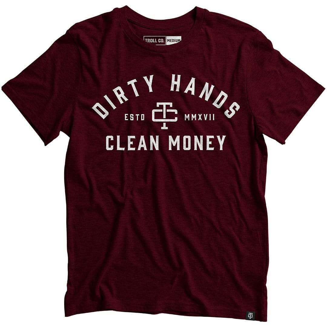 DHCM Classic Tee: Maroon - Purpose-Built / Home of the Trades