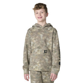 Youth Boys Long-Sleeve Faded Camo Sweatshirt - Faded Camo