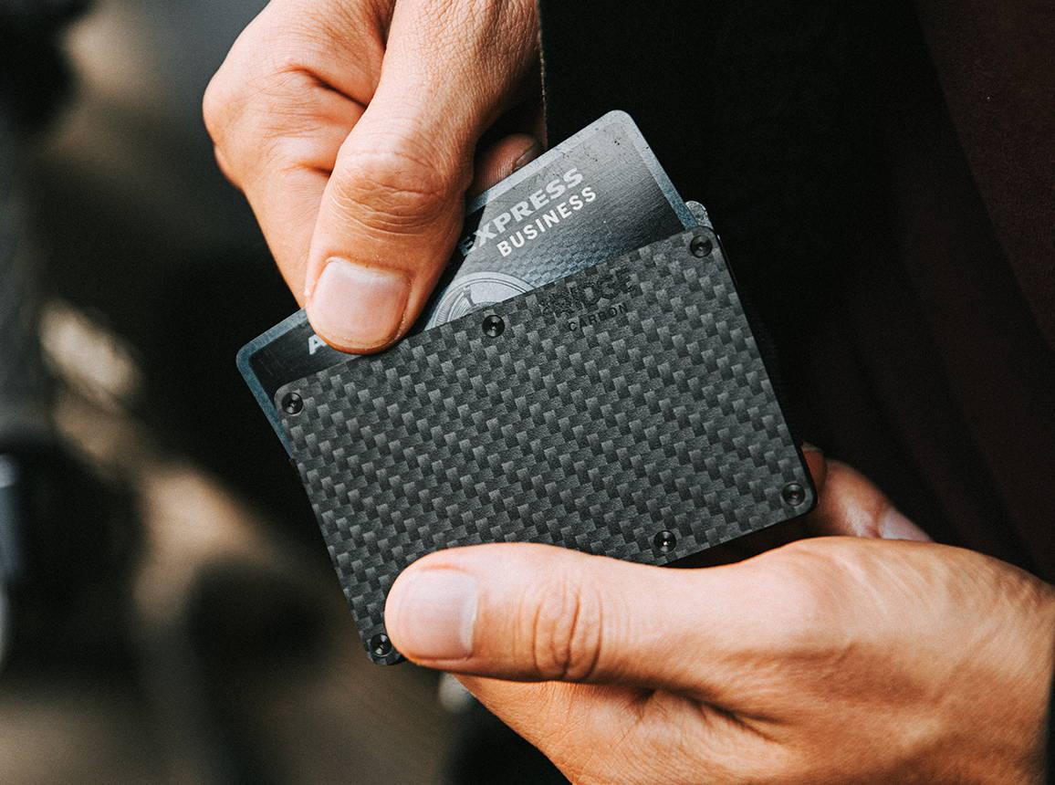 Carbon Fiber 3k Minimalist Wallet - Money Clip - Purpose-Built / Home of the Trades