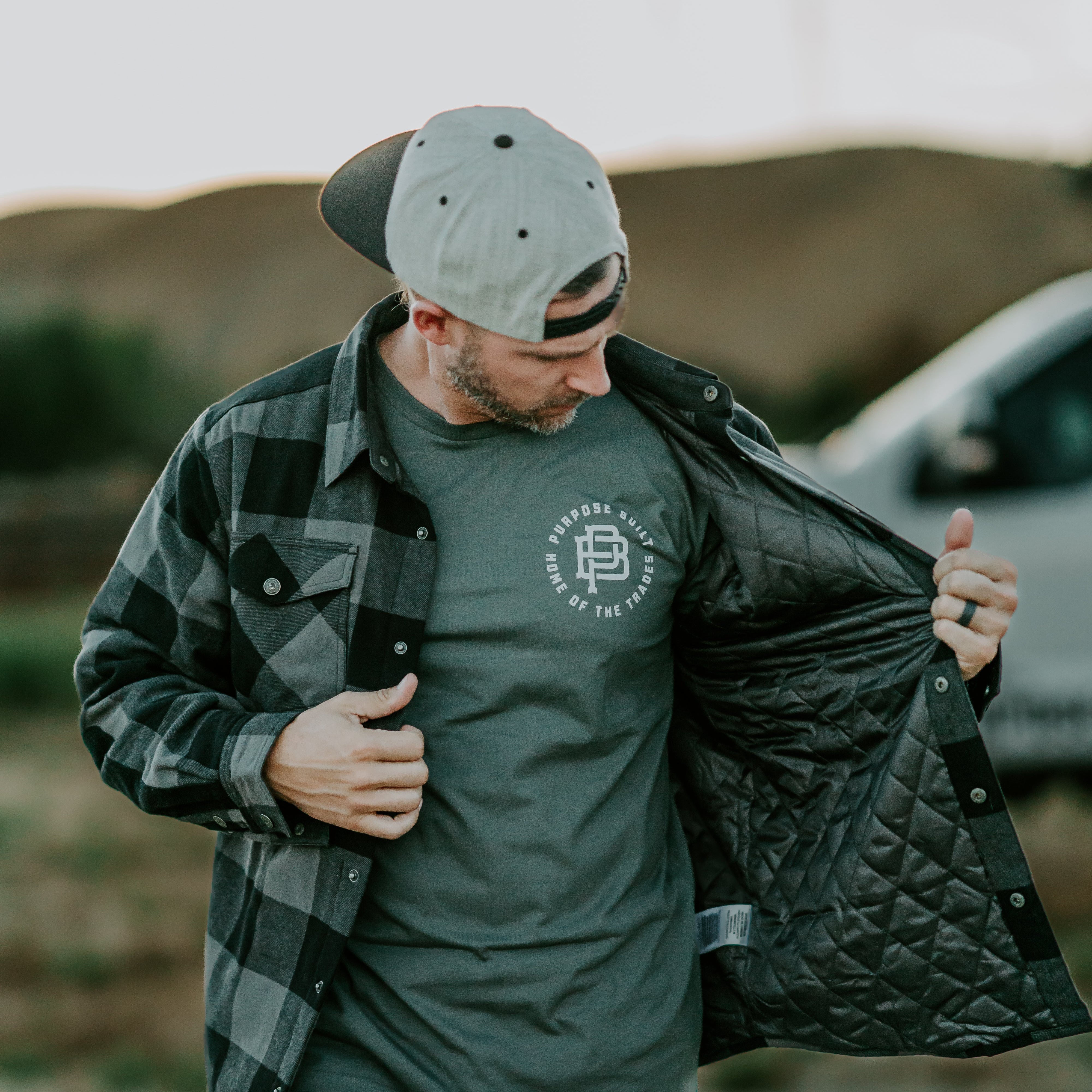 Freightline 2.0 Shirt Jac, Black & Grey