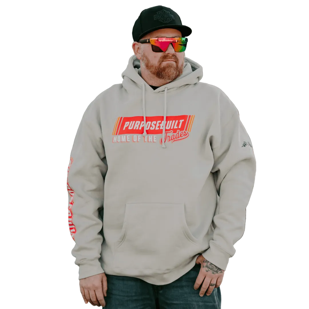 Block Hoodie - Smoke - Purpose-Built / Home of the Trades