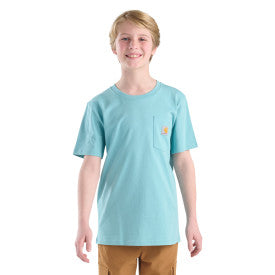 Youth Boys Short-Sleeve Outdoor Pocket T-Shirt - Stillwater