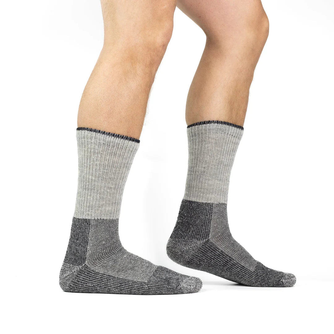 Wool Heavyweight Crew Work Sock - 2 Pack