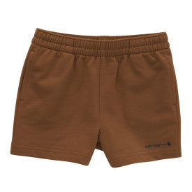 Infant/Toddler French Terry Work Short - Carhartt Brown