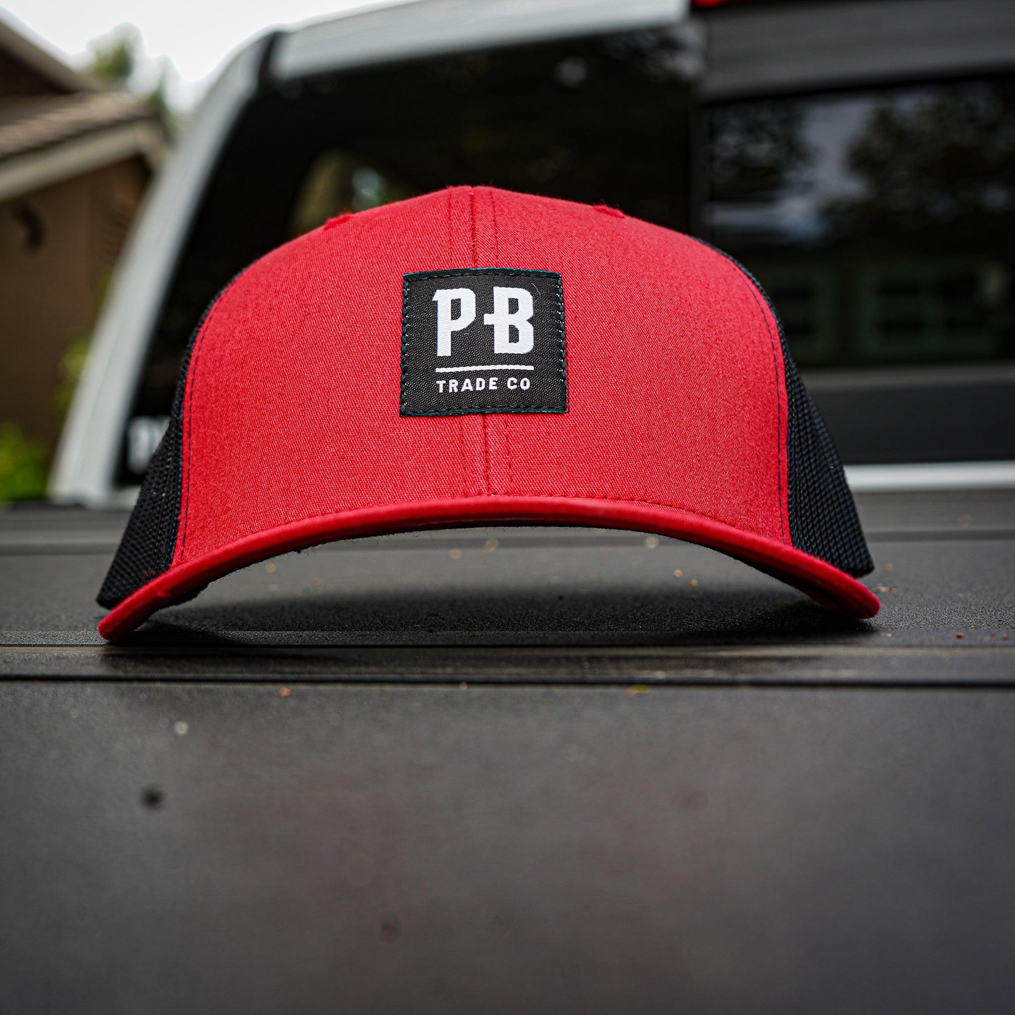 PB Stadium Snapback - Red/Black - Purpose-Built / Home of the Trades