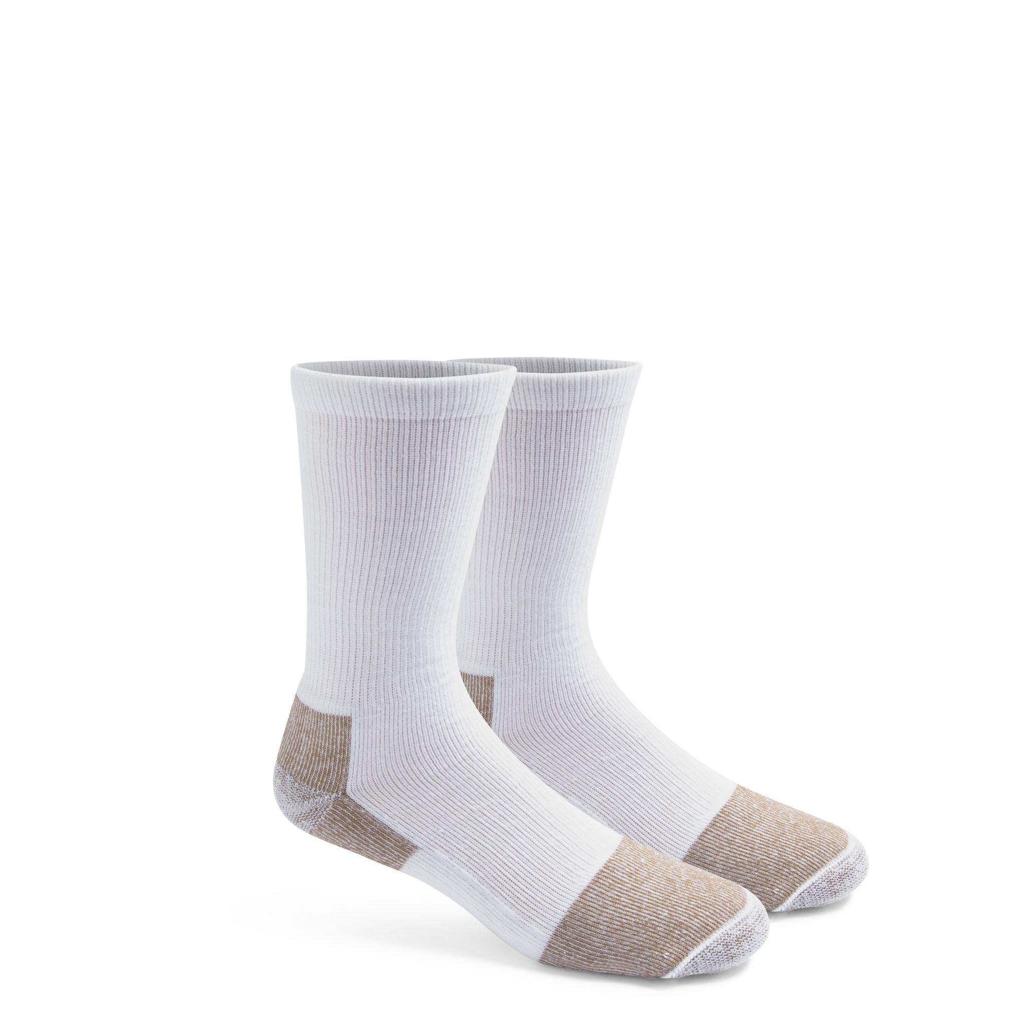 Steel Toe Socks (White)(White) - Purpose-Built / Home of the Trades