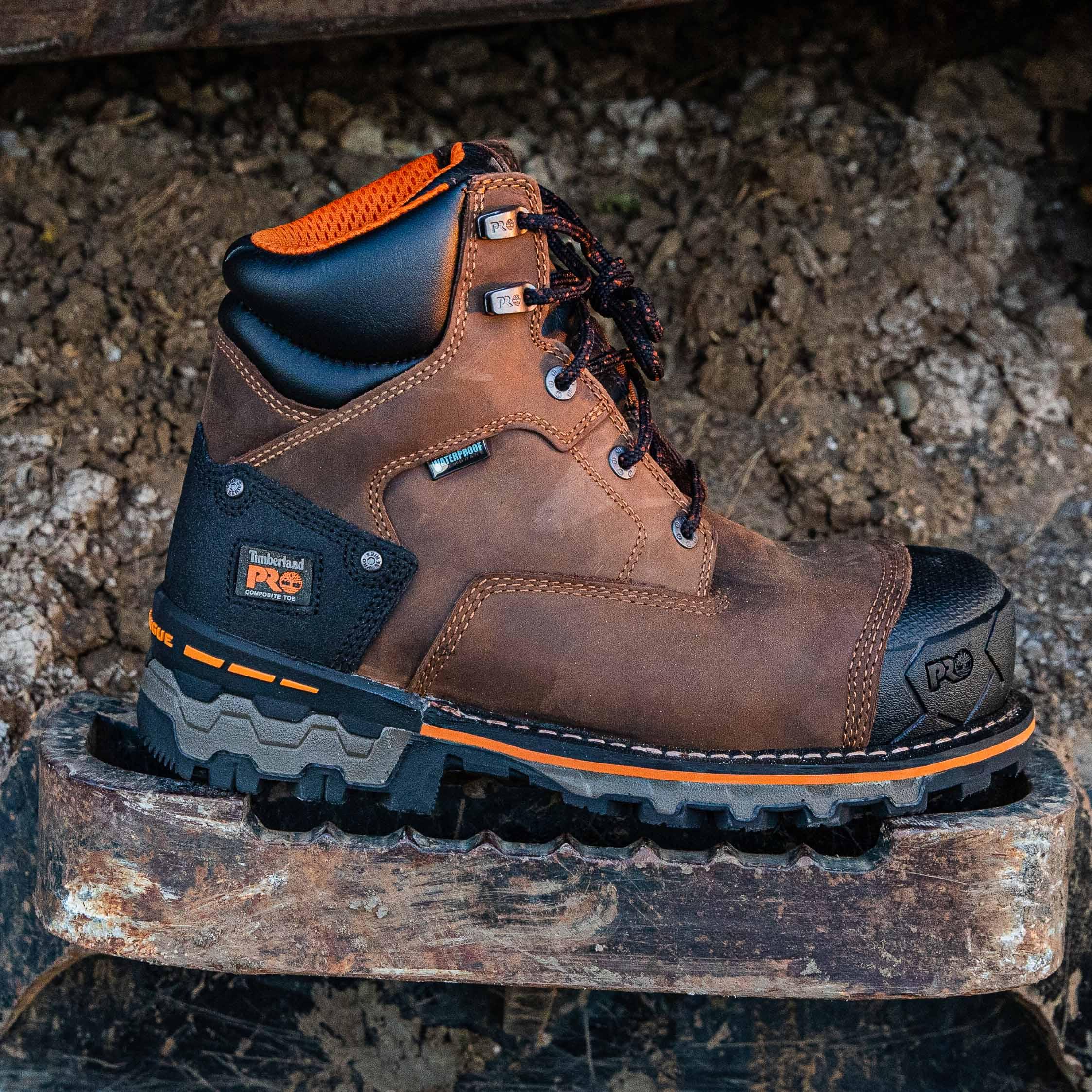 Men's Boondock 6" Composite Toe Waterproof Work Boot - Purpose-Built / Home of the Trades