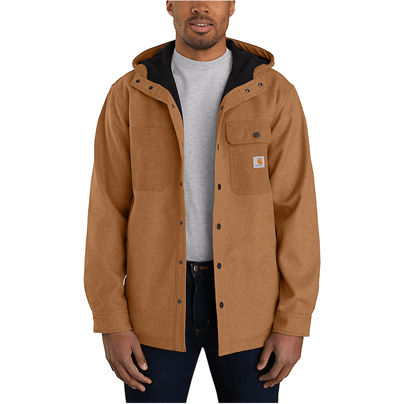 Carhartt rain jacket deals orange
