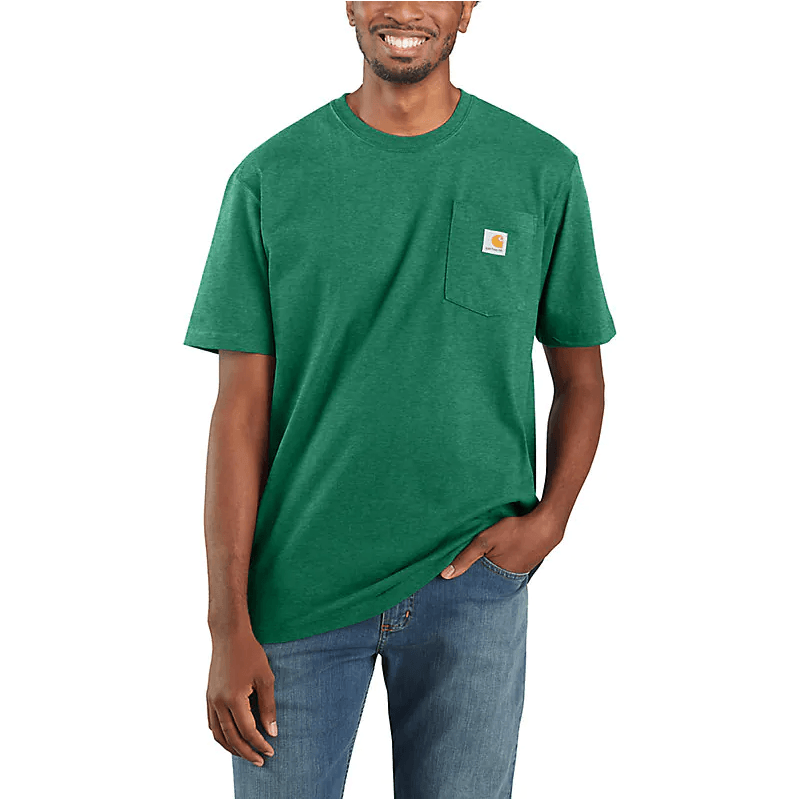 K87 - Loose fit heavyweight short-sleeve pocket t-shirt - North Woods Heather - Purpose-Built / Home of the Trades